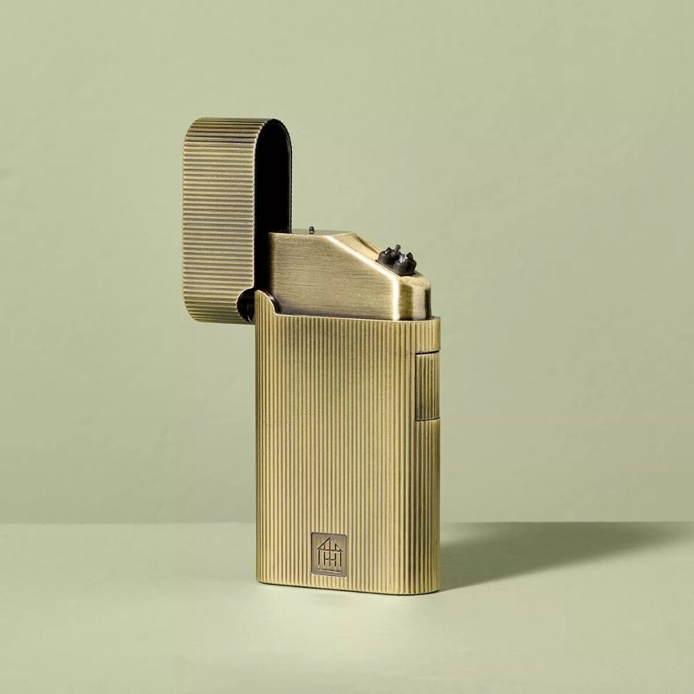 Brass Rechargeable Candle Light Set with‎ USB Charging - Hearth & Hand Magnolia